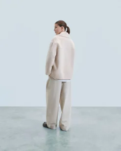 FROM FUTURE Outerwear Veste Caban Sable New