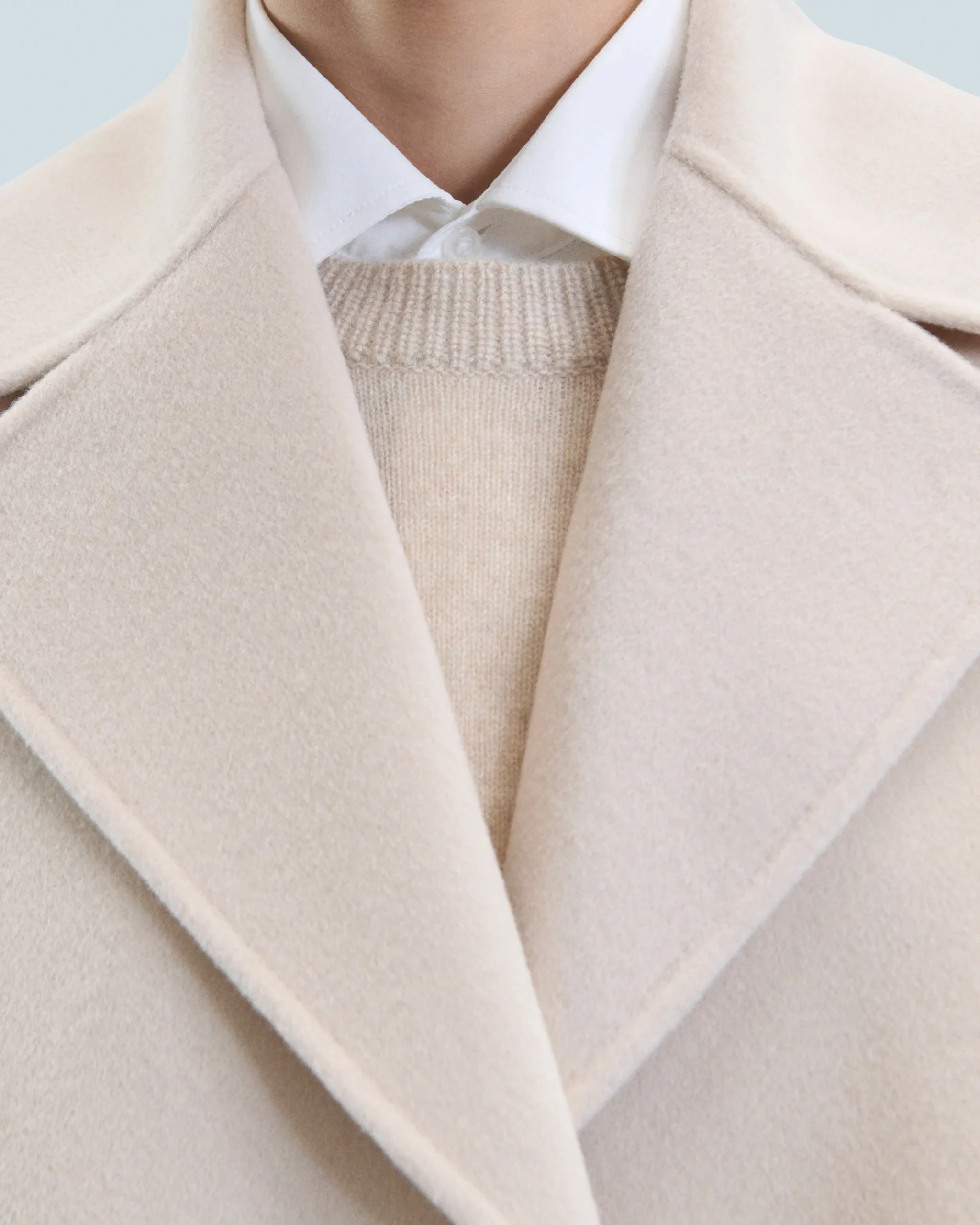 FROM FUTURE Outerwear Veste Caban Sable New