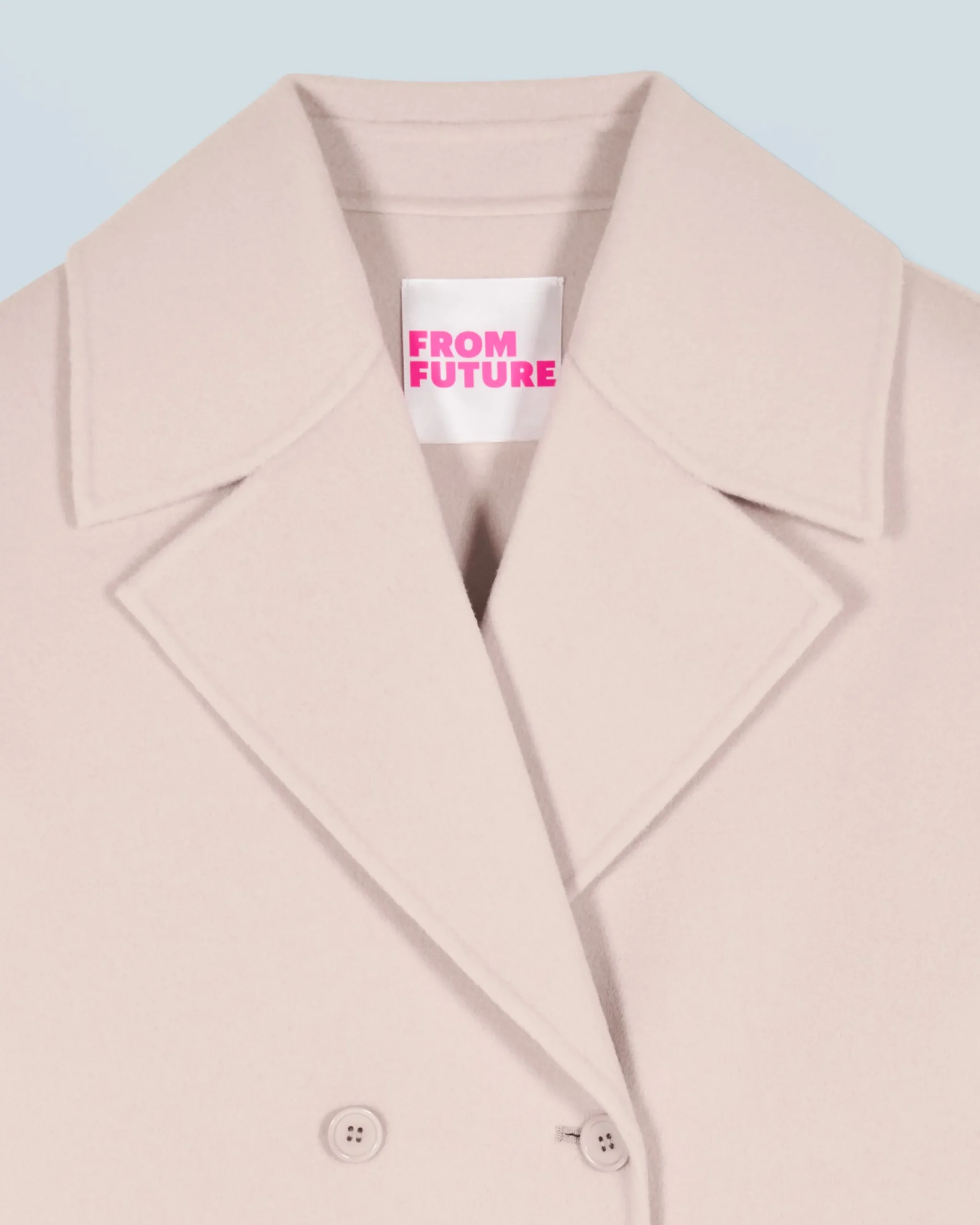 FROM FUTURE Outerwear Veste Caban Sable New