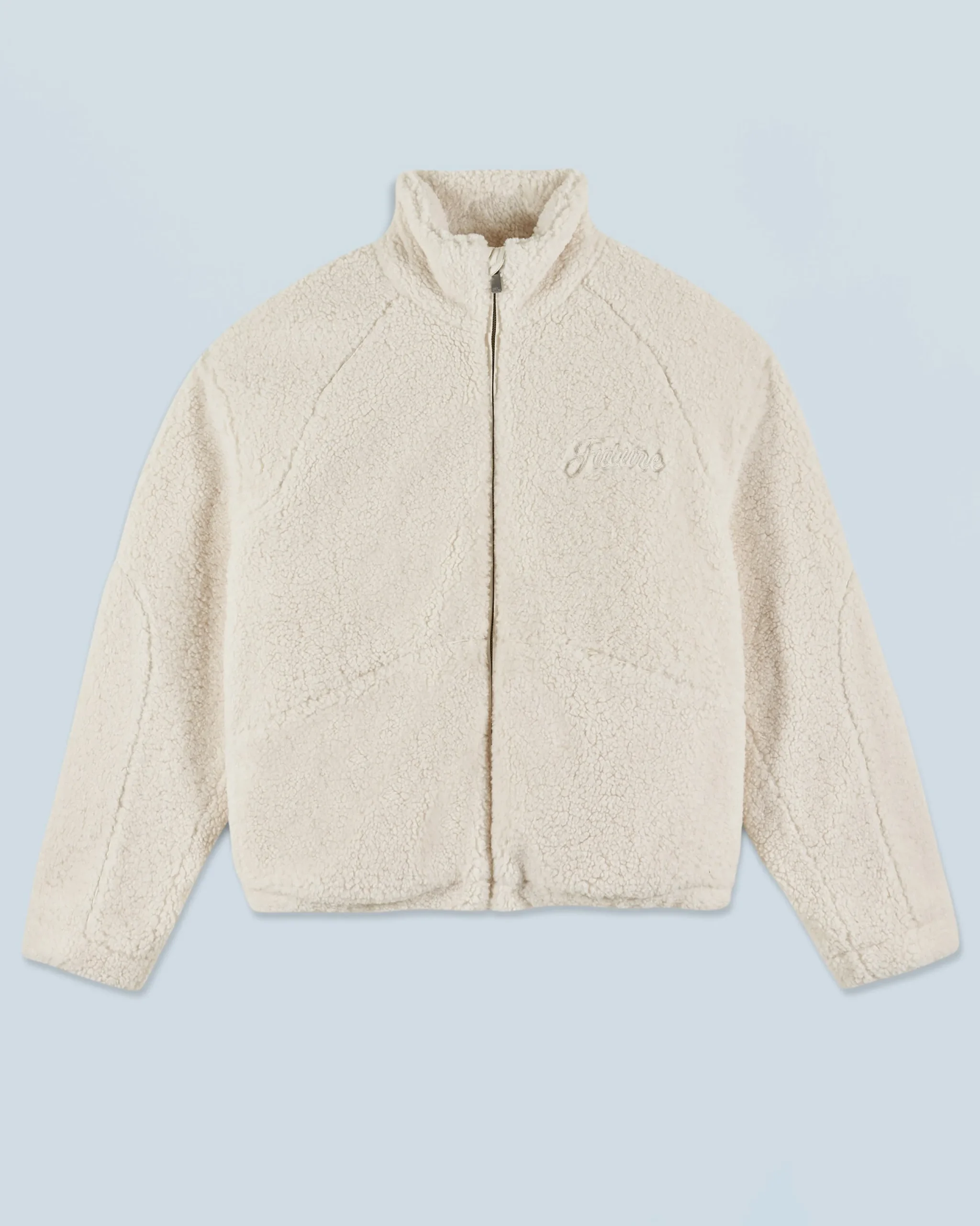 FROM FUTURE Outerwear Veste Sherpa Ecru Fashion