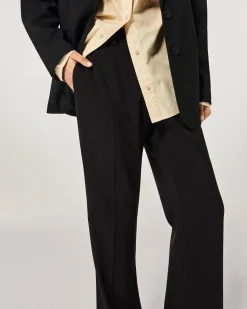FROM FUTURE Pantalon Noir Cheap