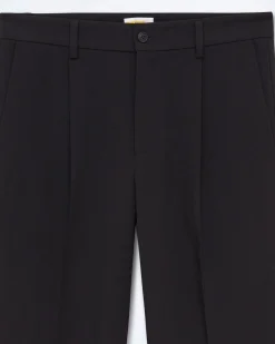 FROM FUTURE Pantalon Droit Tailoring Noir Discount