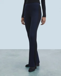 FROM FUTURE Pantalon Flare Navy Fashion