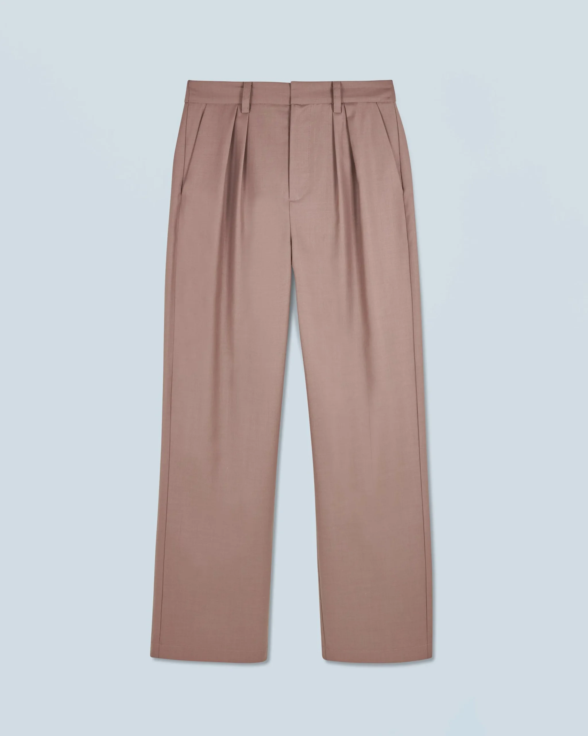 FROM FUTURE Pantalon Large Tailoring Taupe Cheap