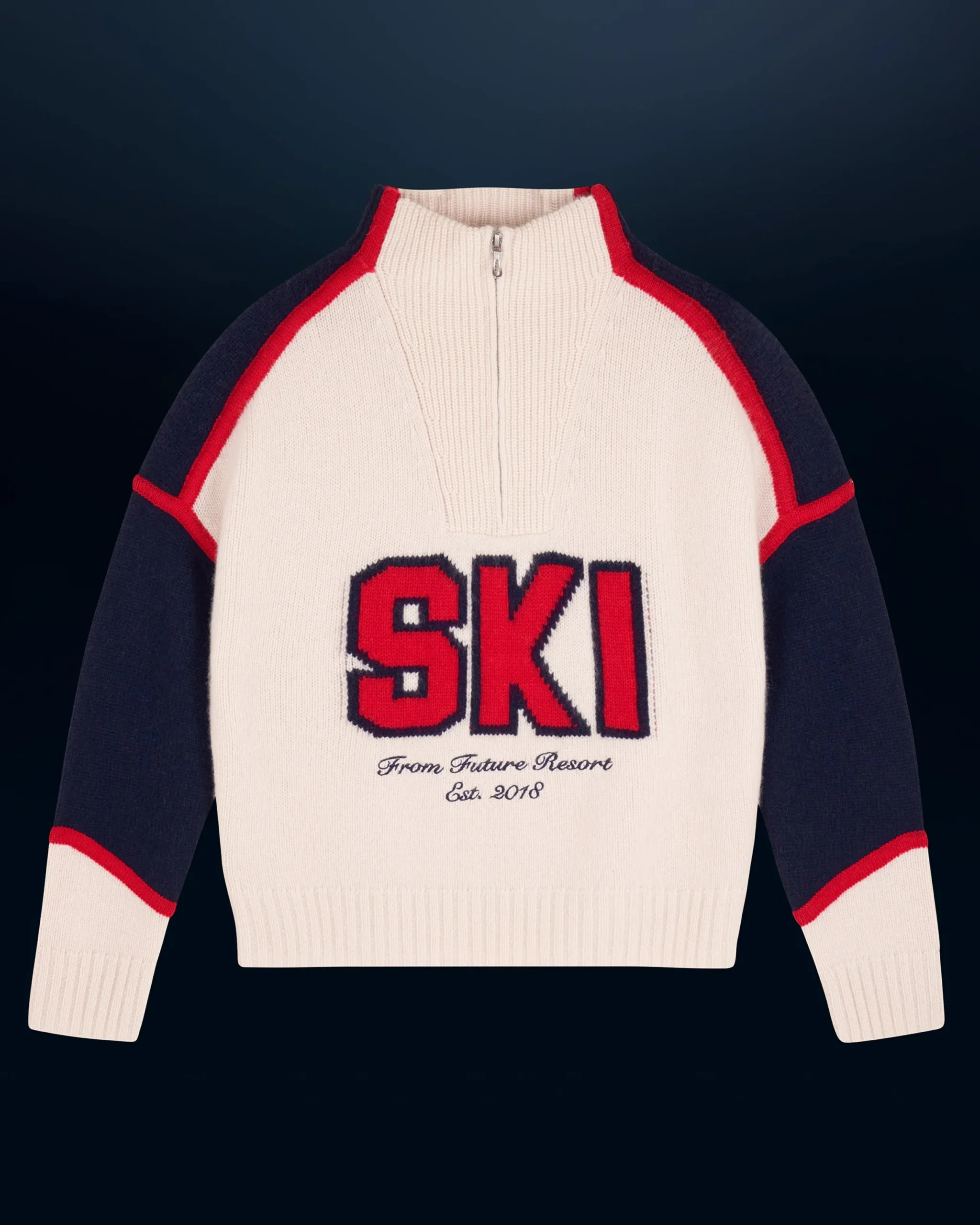 FROM FUTURE Pull Col Camionneur Sable Fashion