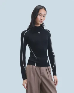 FROM FUTURE Pull Col Montant PopBlue Flash Sale