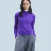 FROM FUTURE Pull Col Montant Léger PopPurple Shop