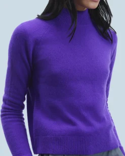 FROM FUTURE Pull Col Montant Léger PopPurple Shop