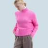 FROM FUTURE Pull Col Montant Oversize BrightPinkMou Online