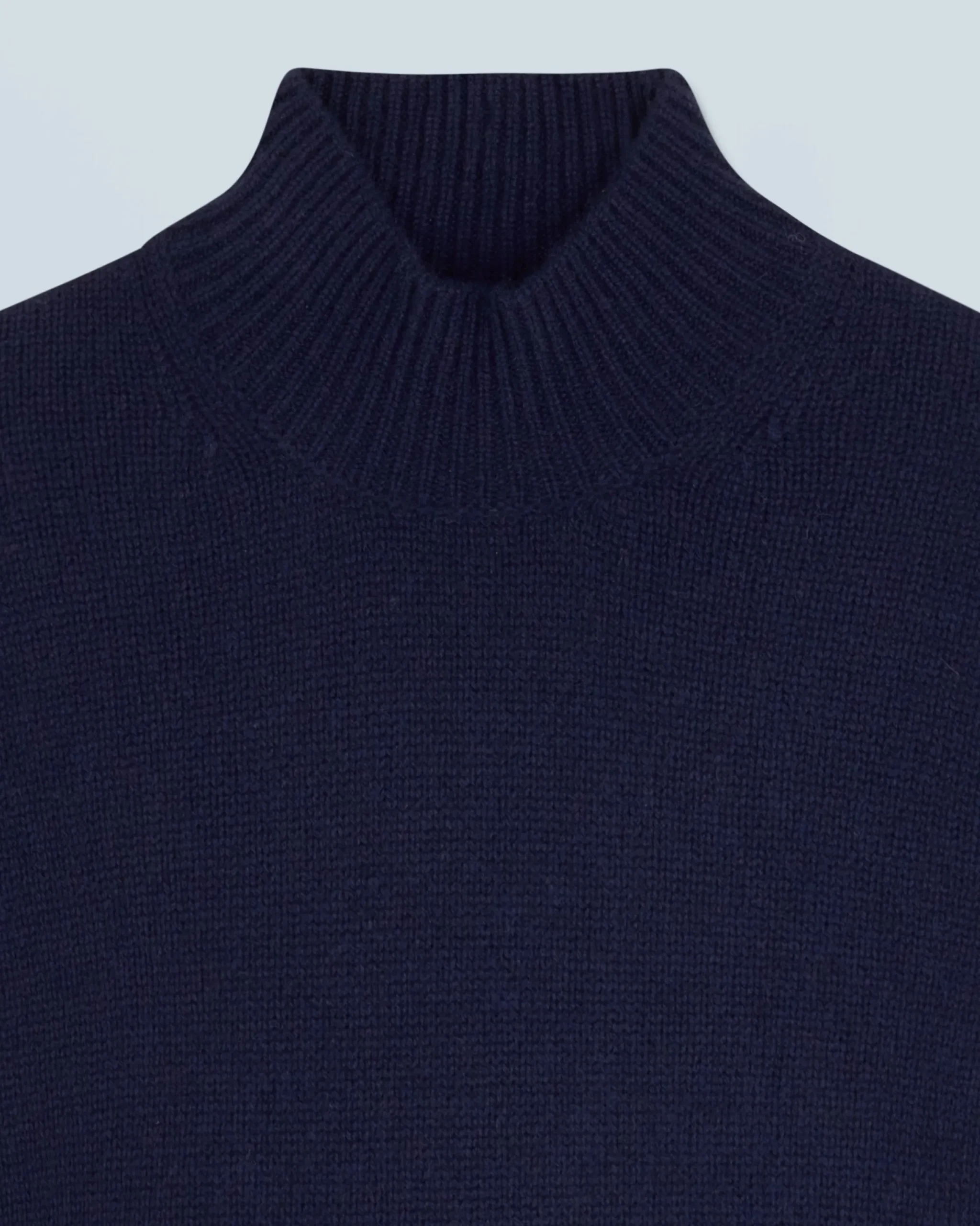FROM FUTURE Pull Col Montant Oversize Navy Flash Sale
