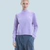 FROM FUTURE Pull Col Montant Torsades LilacMouliné Clearance