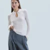 FROM FUTURE Pull Col Polo Sable Discount