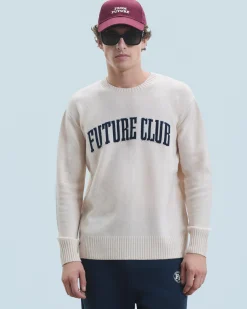 FROM FUTURE Pull Col Rond Sable Cheap
