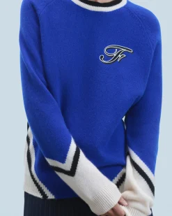 FROM FUTURE Pull Col Rond PopBlue Online