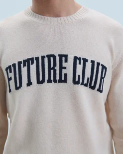 FROM FUTURE Pull Col Rond Sable Cheap