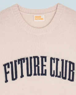 FROM FUTURE Pull Col Rond Sable Cheap