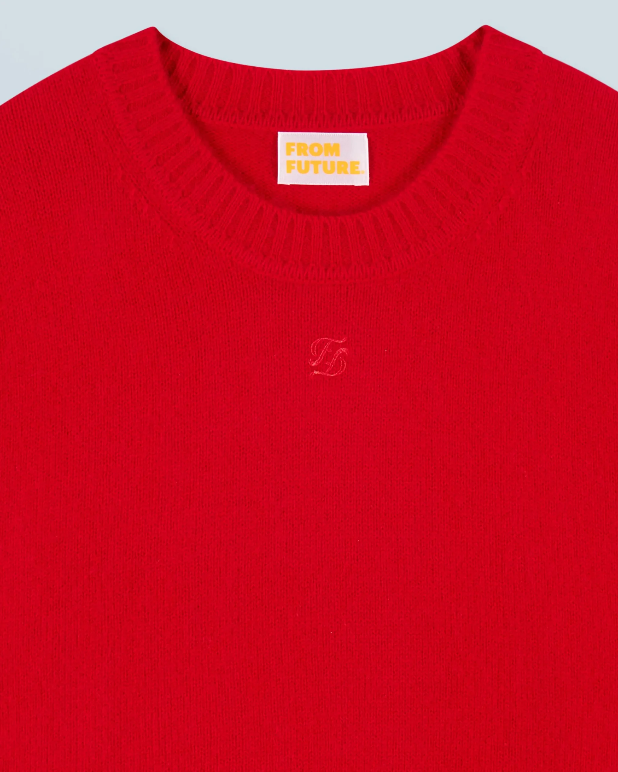FROM FUTURE Pull Col Rond HotRed Online