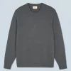 FROM FUTURE Pull Col Rond Basique LavaGrey Fashion