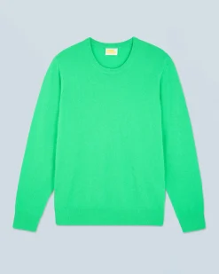 FROM FUTURE Pull Col Rond Basique UtopicGreen Clearance