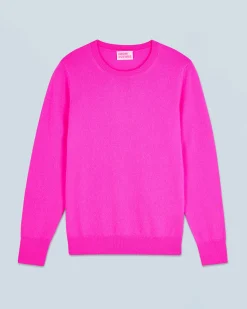 FROM FUTURE Pull Col Rond Basique UtopicPink Clearance