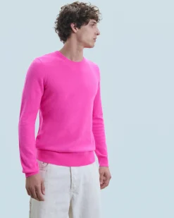 FROM FUTURE Pull Col Rond Basique UtopicPink Sale