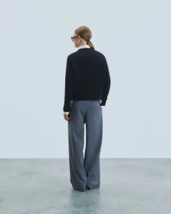 FROM FUTURE Pull Col Rond Future Noir Store
