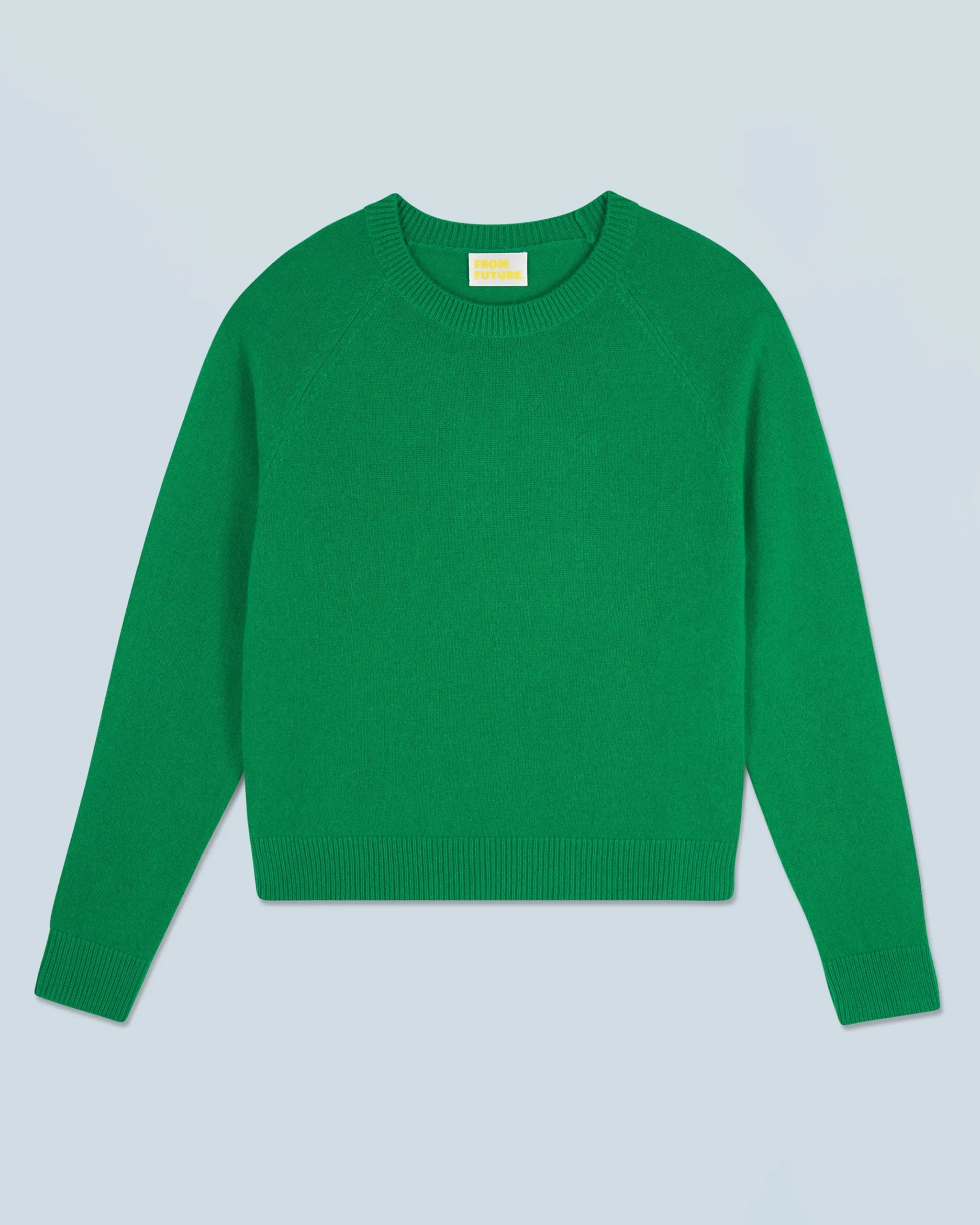 FROM FUTURE Pull Col Rond Léger MountainGreen Discount
