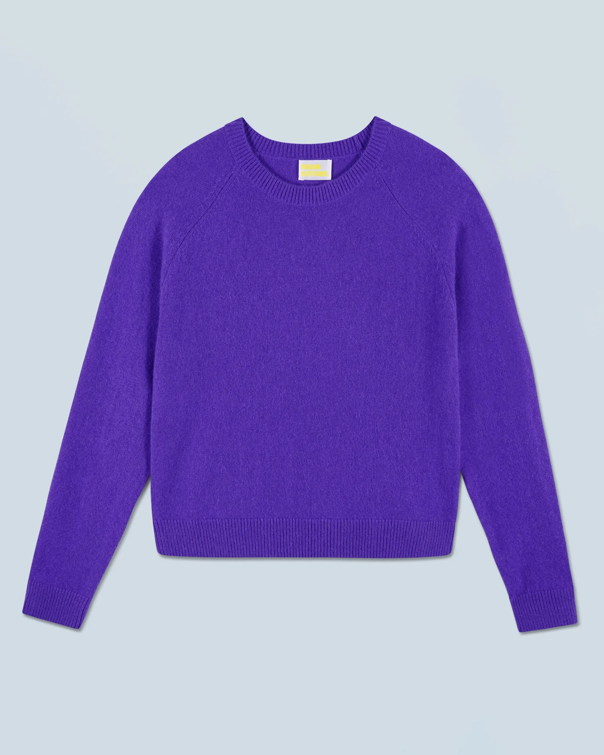 FROM FUTURE Pull Col Rond Léger PopPurple Outlet