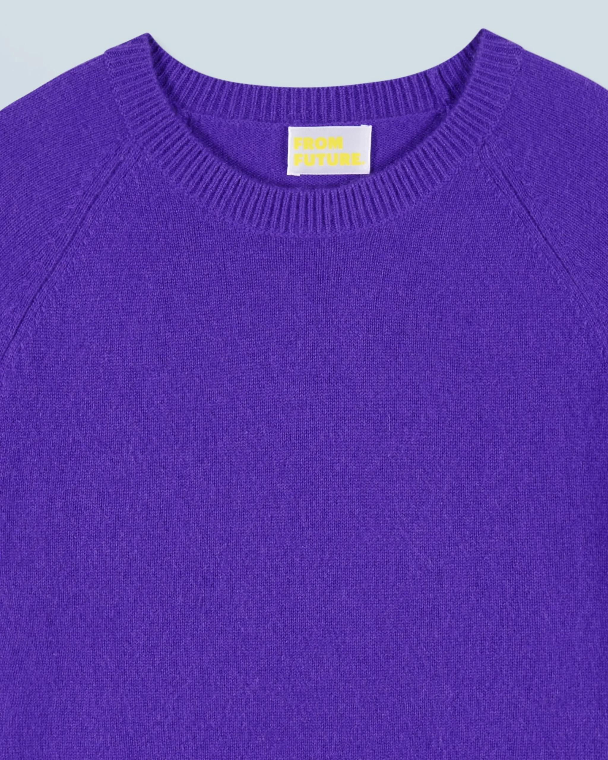 FROM FUTURE Pull Col Rond Léger PopPurple Outlet