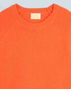 FROM FUTURE Pull Col Rond Raglan UtopicOrange Online