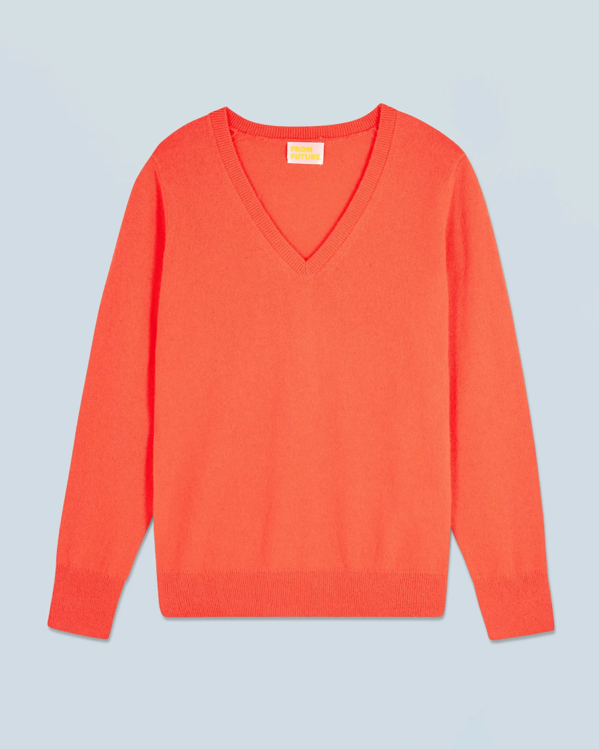 FROM FUTURE Pull Col V Basique UtopicCorail Flash Sale