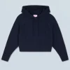 FROM FUTURE Pull Hoodie Navy New