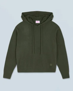 FROM FUTURE Pull Hoodie Kaki Cheap