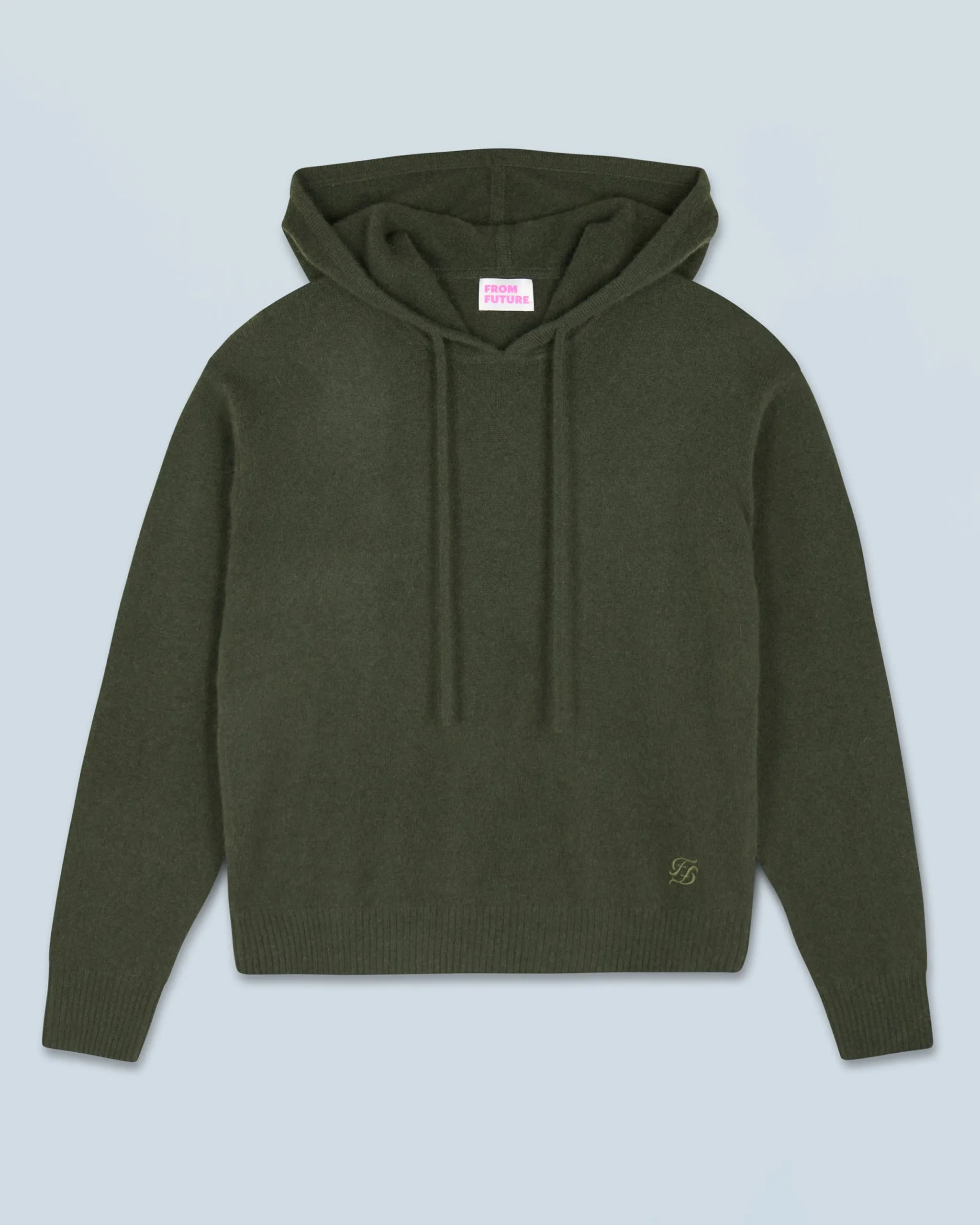 FROM FUTURE Pull Hoodie Kaki Cheap