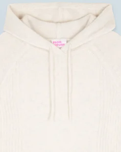 FROM FUTURE Pull Hoodie EcruChiné Shop