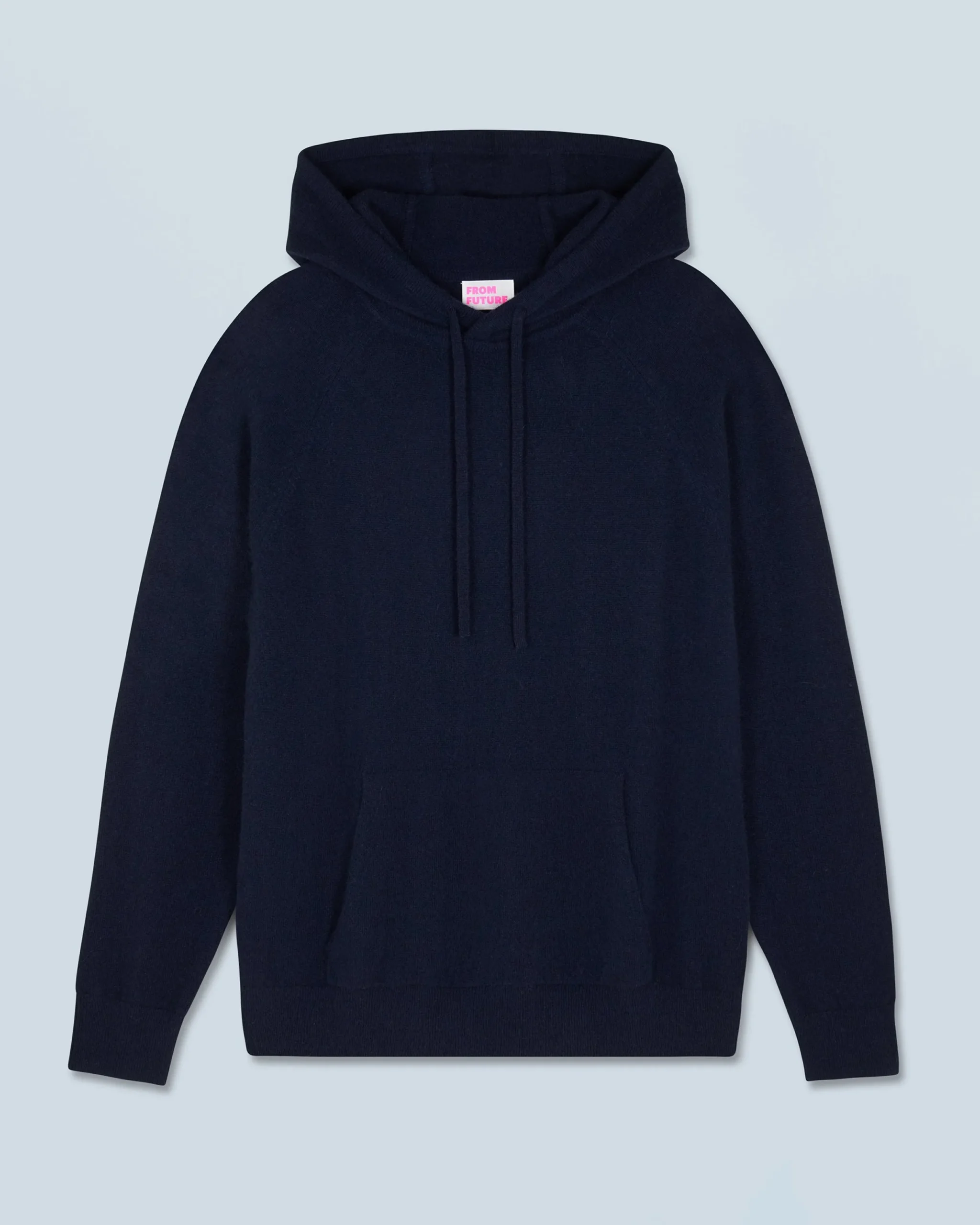 FROM FUTURE Pull Hoodie Oversize Léger Navy New