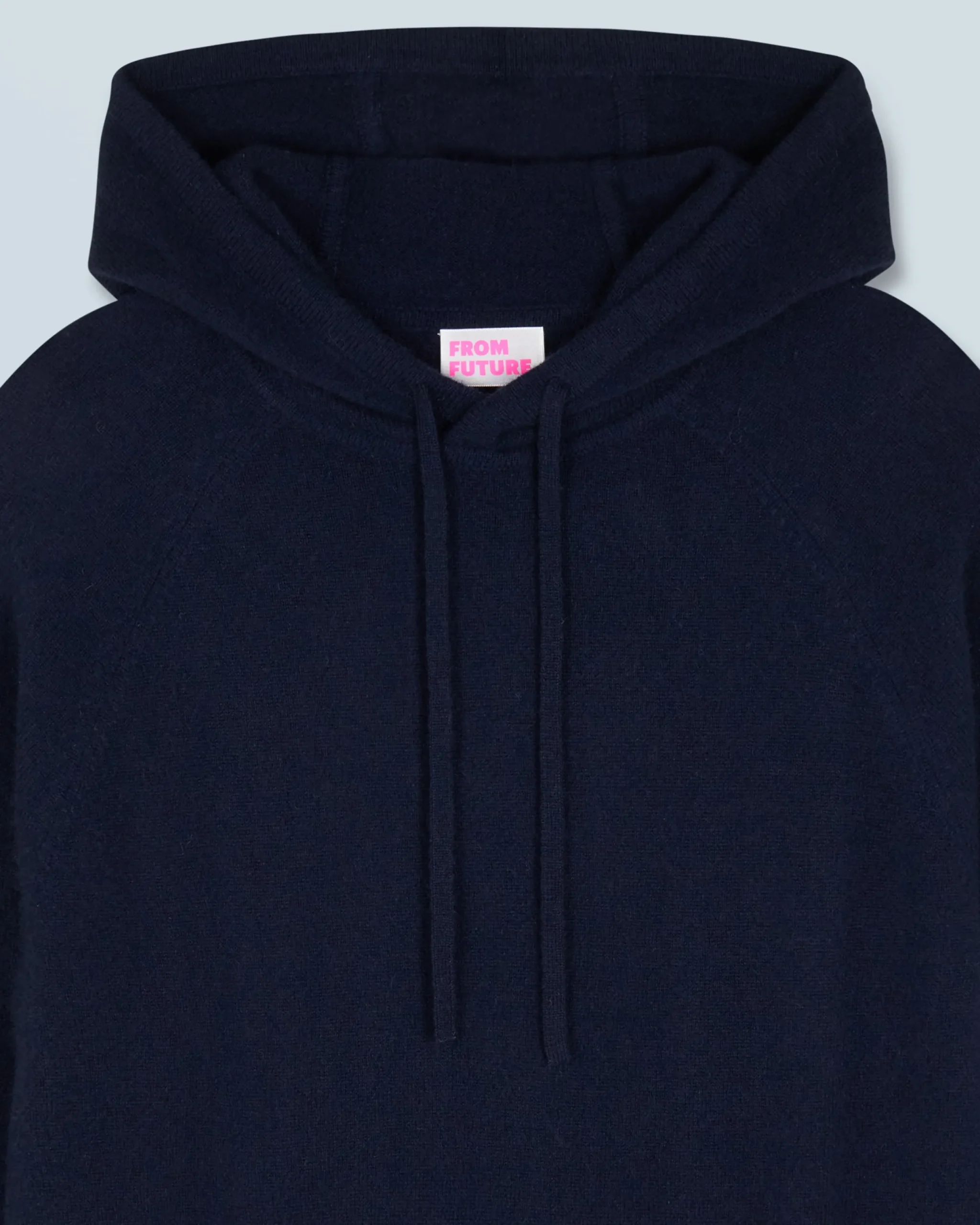 FROM FUTURE Pull Hoodie Oversize Léger Navy New
