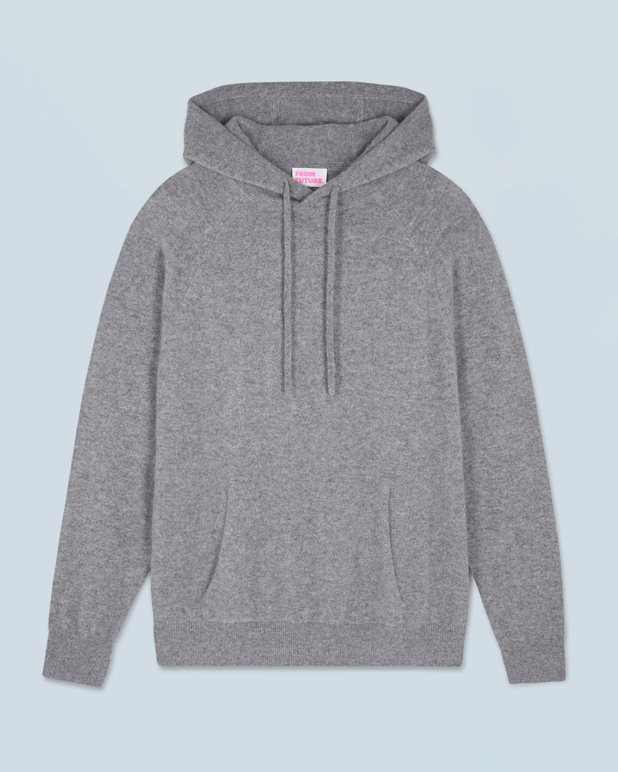 FROM FUTURE Pull Hoodie Oversize Léger GrisChinéFoncé Outlet