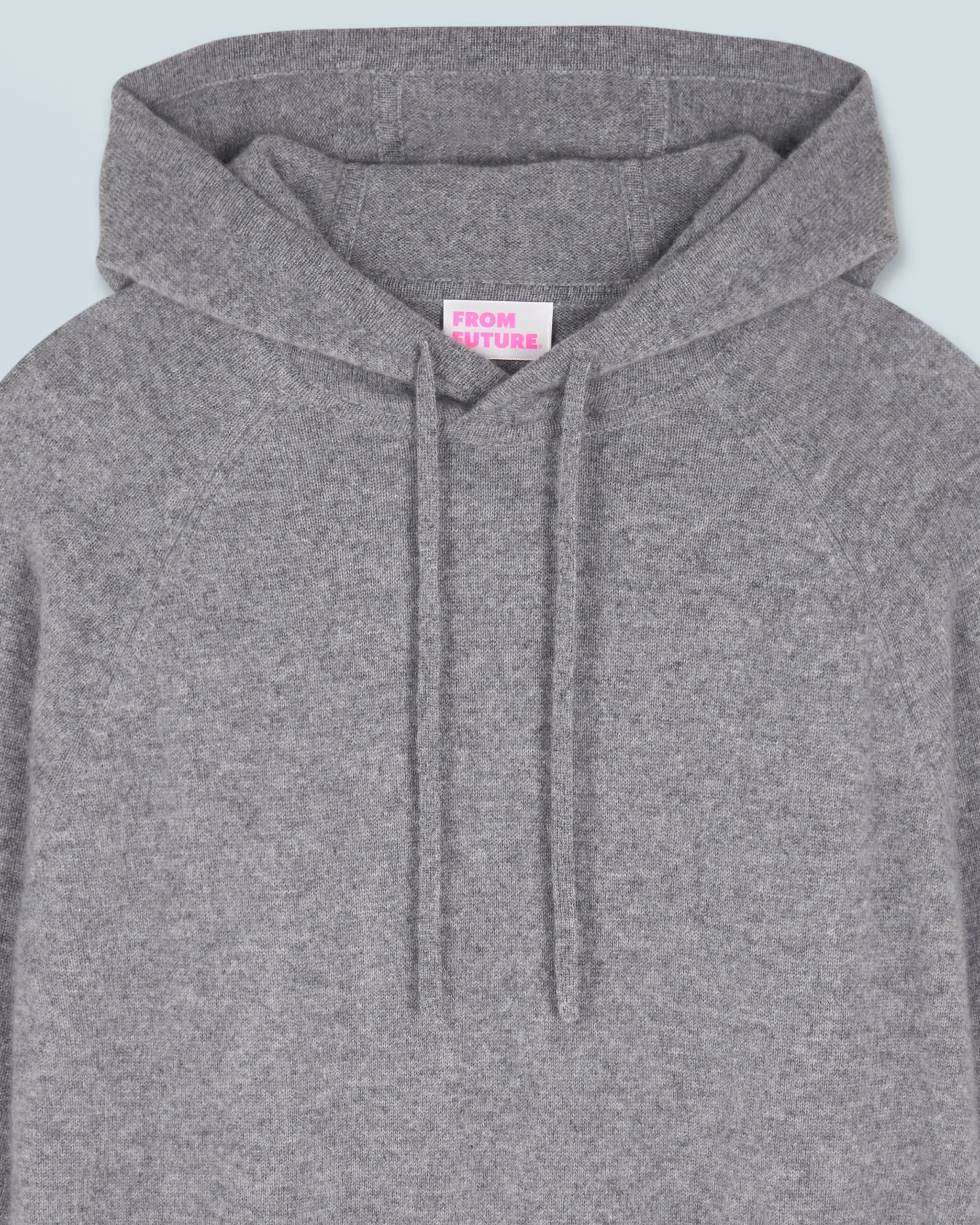 FROM FUTURE Pull Hoodie Oversize Léger GrisChinéFoncé Outlet