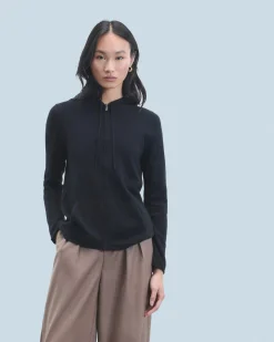 FROM FUTURE Pull Hoodie Zippé Noir Flash Sale