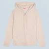 FROM FUTURE Pull Hoodie Zippé Ecru Shop