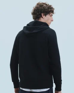 FROM FUTURE Pull Hoodie Zippé Basique Kaki New