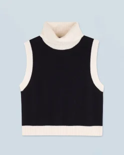 FROM FUTURE Pull Sans Manches Noir Shop