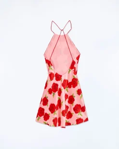 FROM FUTURE Robe Courte Bretelle Selena HotRoses Clearance