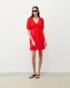FROM FUTURE Robe Courte Manche Courte Déborah UtopicPink Outlet