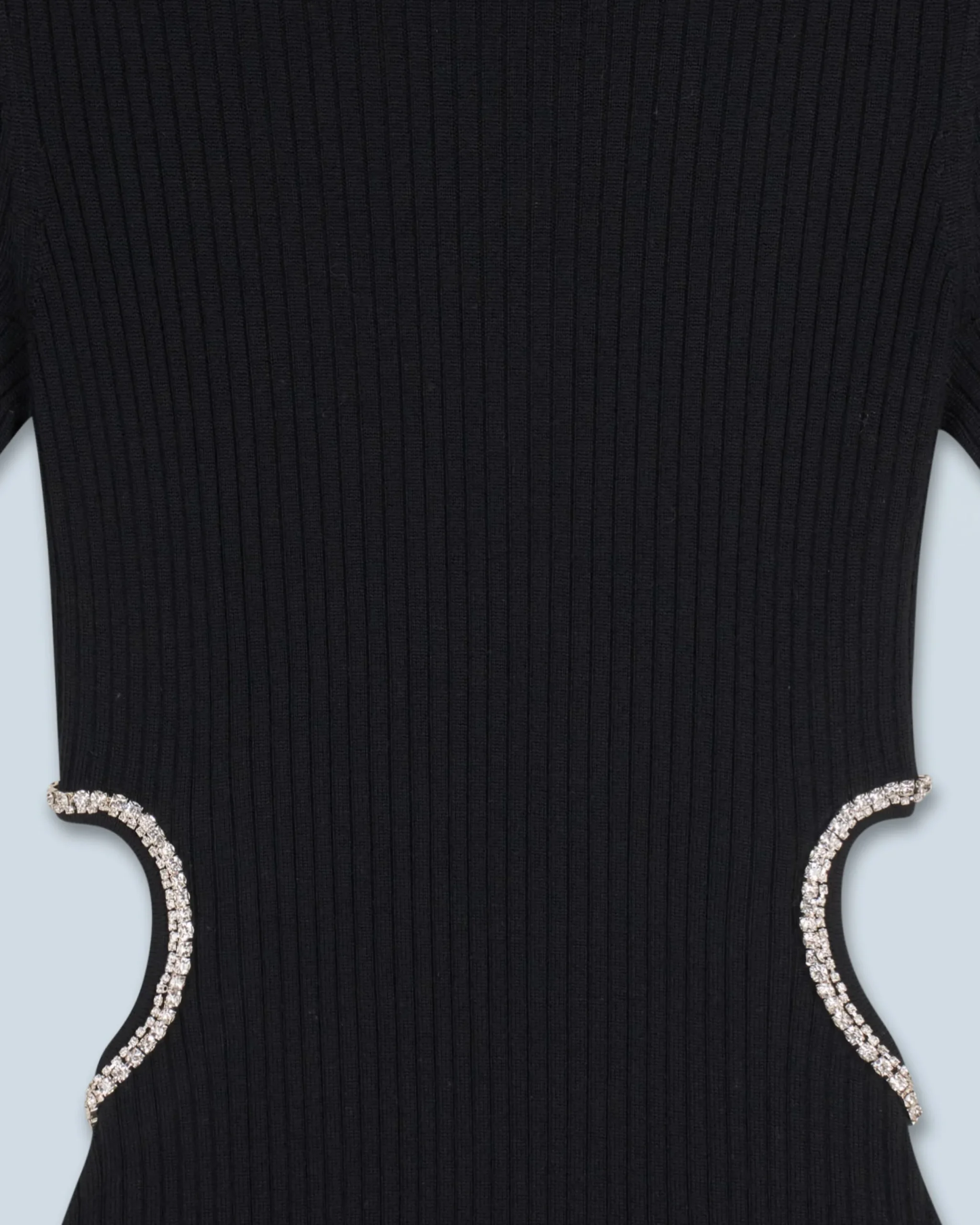 FROM FUTURE Robe Courte Manche Courte Bijoux Coeur Noir Shop
