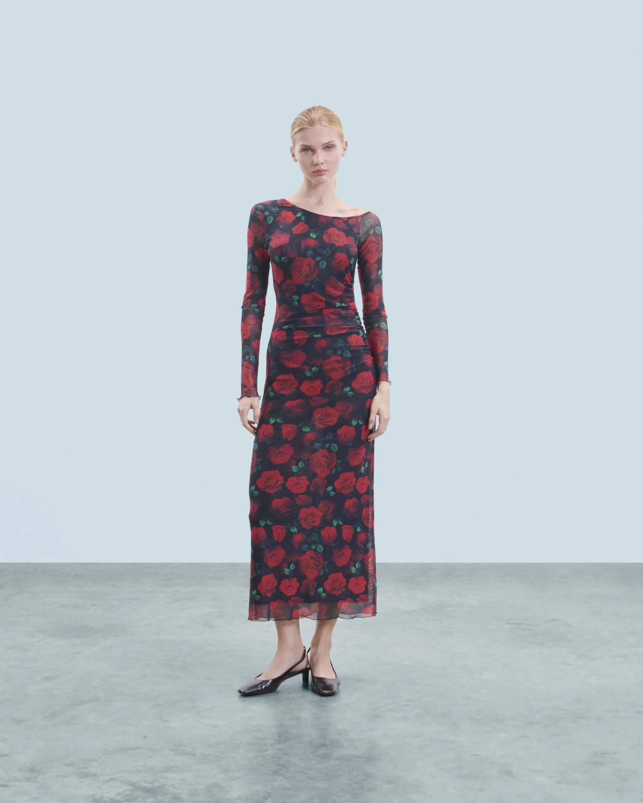 FROM FUTURE Robe Longue Asymetrique PassionateRose Store