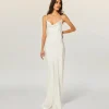 FROM FUTURE Robe Longue Bretelle Amalia Ecru Best