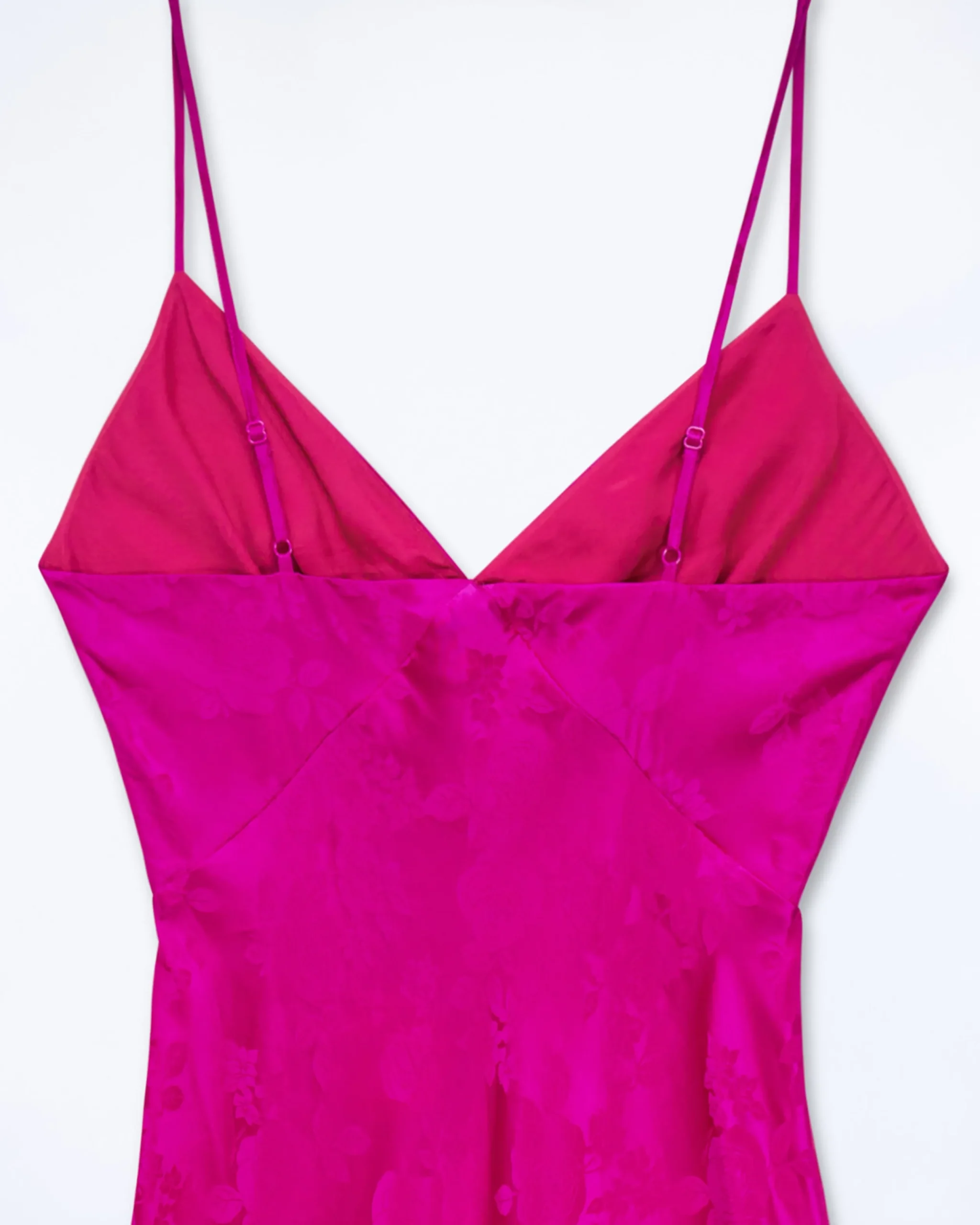 FROM FUTURE Robe Longue Bretelle Gigi RoseJacquard Clearance