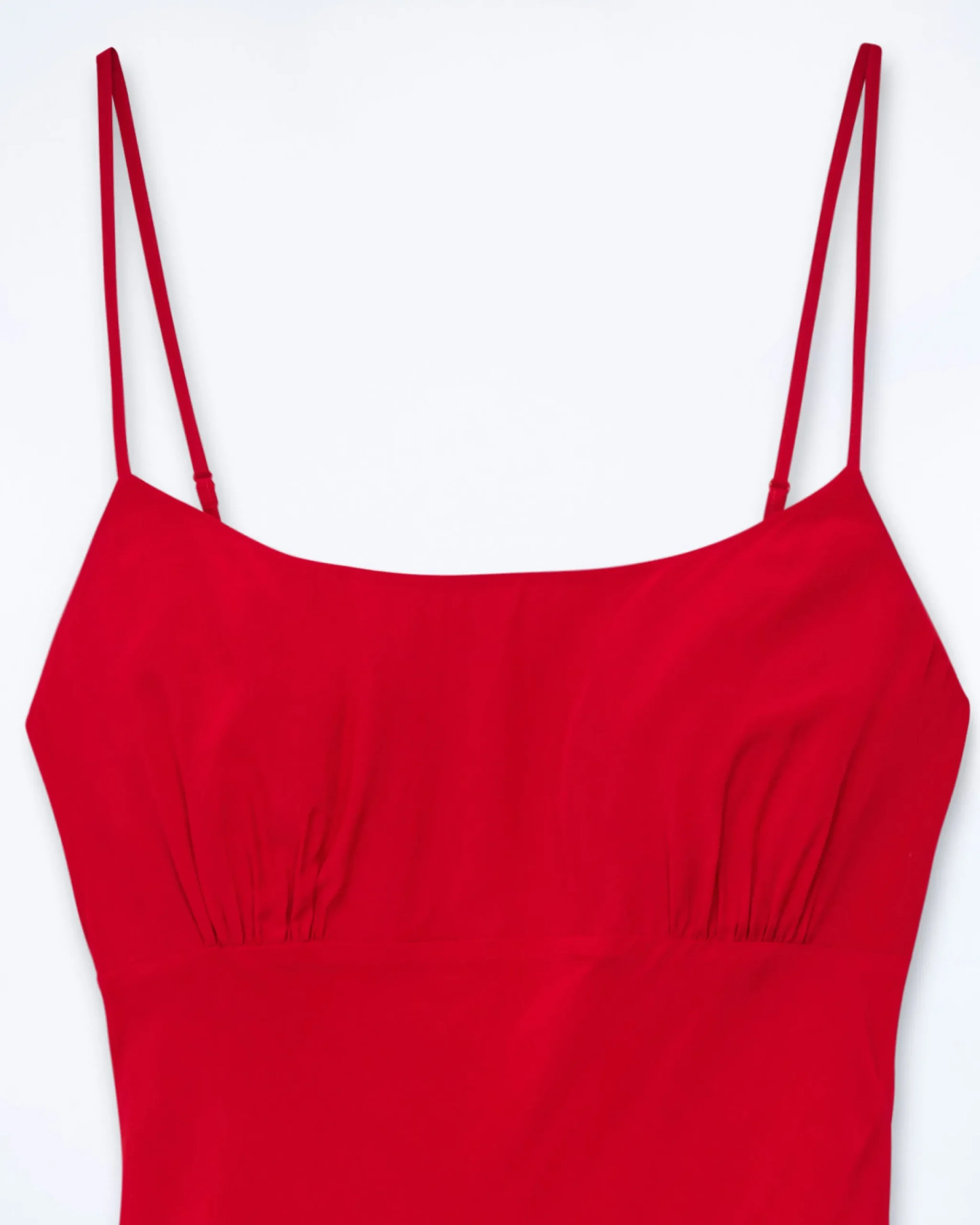 FROM FUTURE Robe Longue Bretelle Ilona Red Store